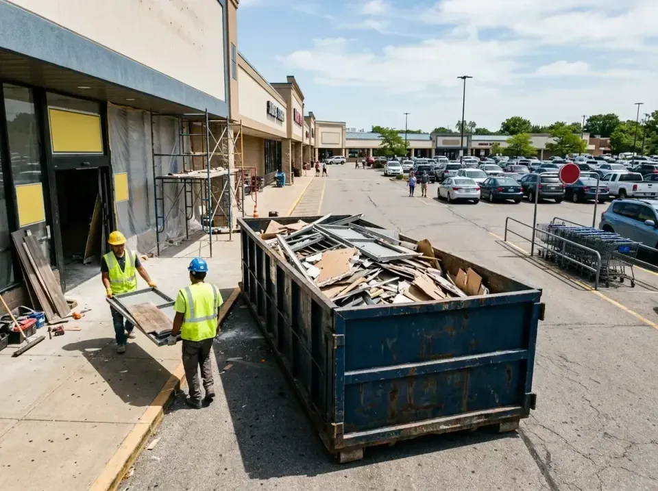 retail-store-renovation-debris-003 — frequently asked questions, Roll-off Dumpster Rentals in Eau Claire, WI